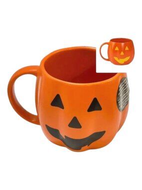 Tim Hortons Mug Limited Jack-O-Lantern Mug Color  Change Pumpkin‎ 20 oz 2023 New